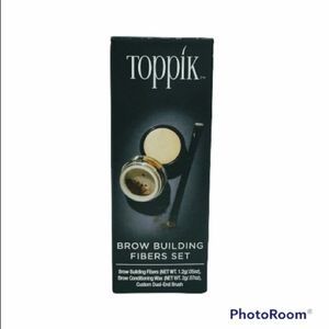TOPPIK Light BROWN Brow Building Fibers NEW